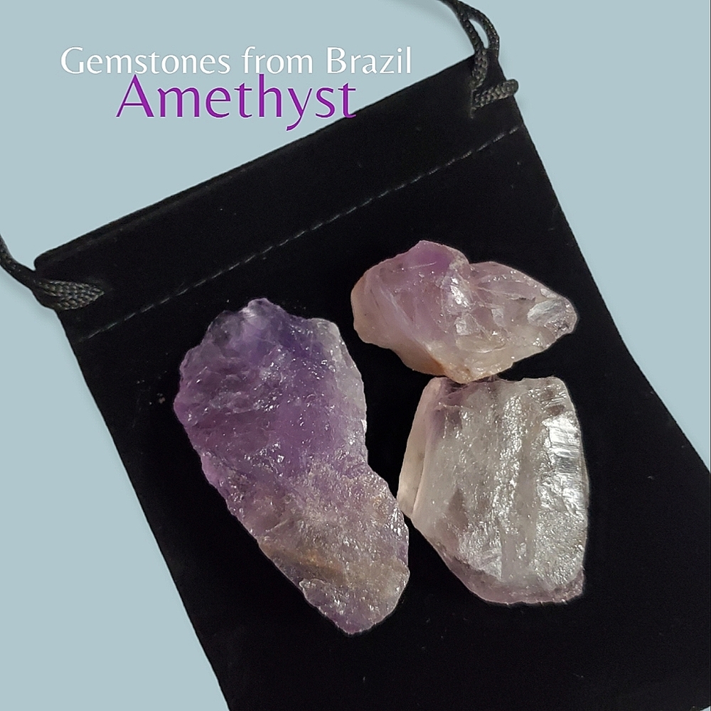 Healing Crystals Tri Bundle- Brazilian Stones